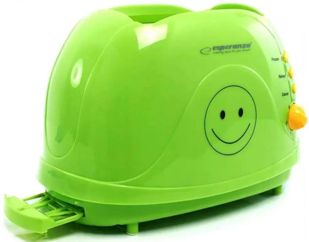Тостер Esperanza Smiley EKT003 (Green) - 3
