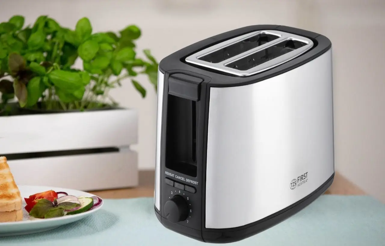 Toaster First FA-5369-4 (Inox/Black)