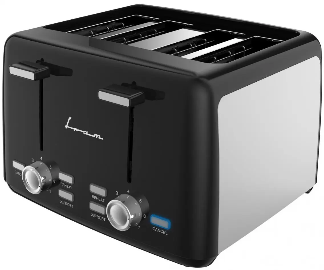 Prajitor de paine Fram FTP-1574SSBK (Black)