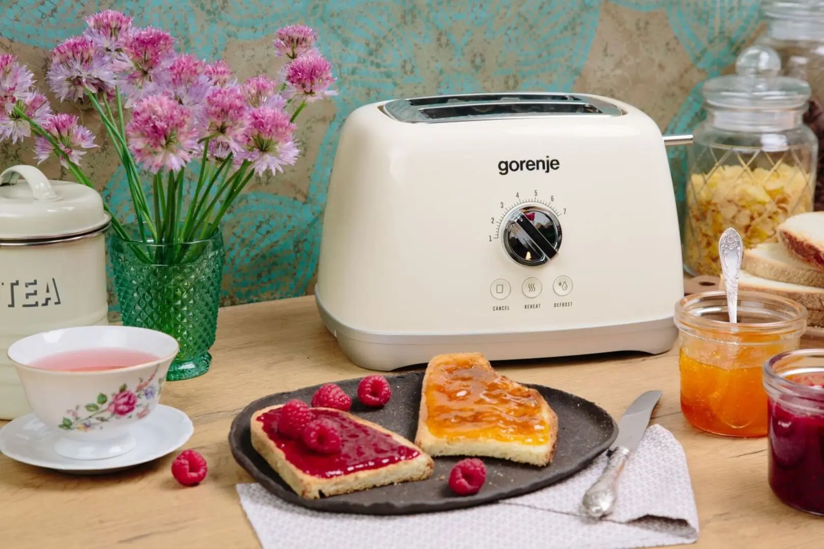 Тостер Gorenje Retro Collection T900RL (Champagne) - 2