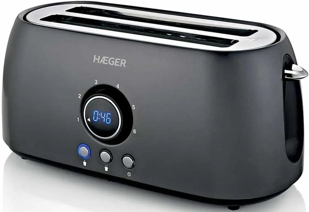 Prajitor de paine Haeger Future Plus TO-14D.013A (Black)