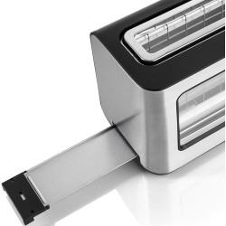 Prajitor de paine Haeger Window TO-100.014A (Black/Inox) Thumb
