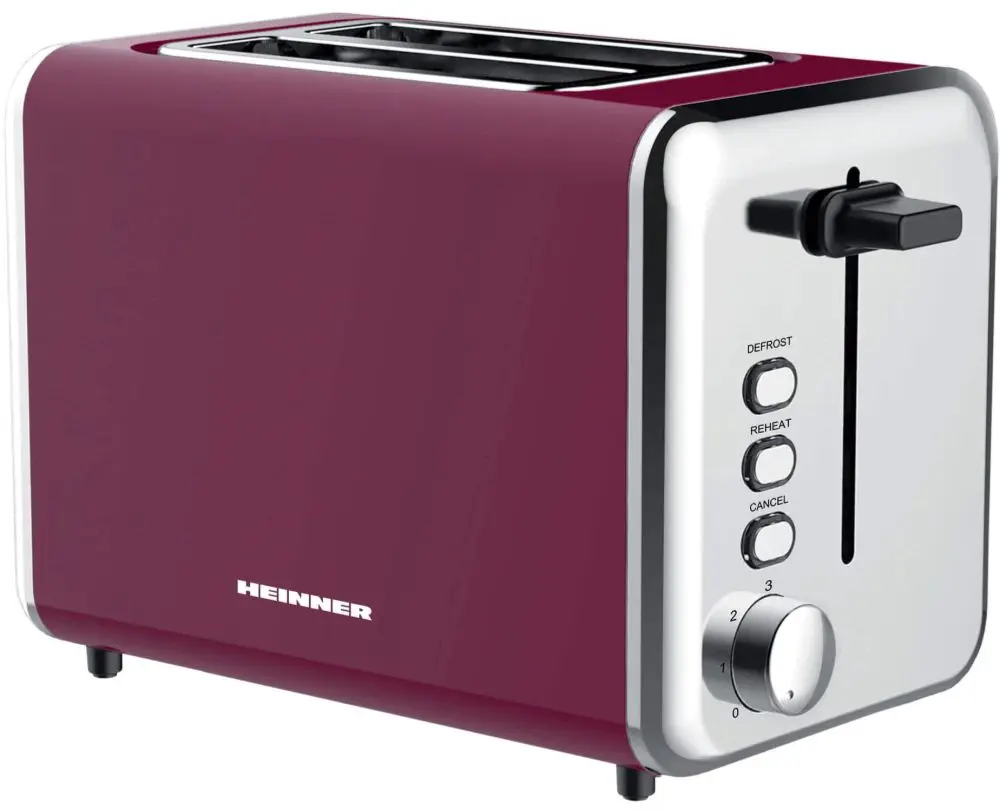 Toaster Heinner Charm TP-1000BG (Burgundy)