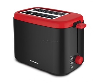 Toaster Heinner HTP-800BKR (Black/Red)