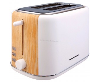 Toaster Heinner HTP-WH800BB (White/Bamboo)