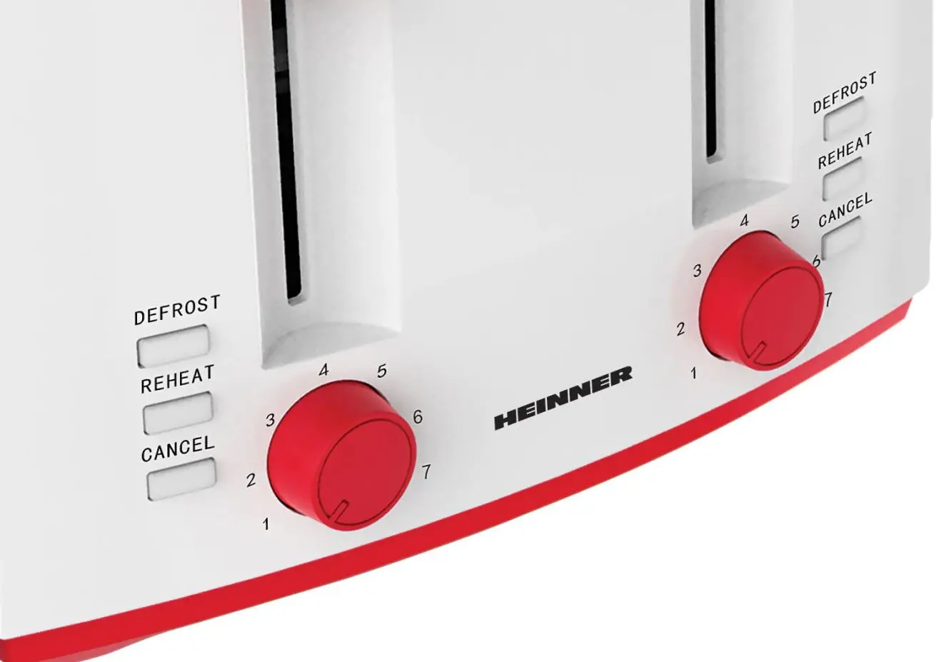 Toaster Heinner Panfette HTP-1300WHR (White/Red)