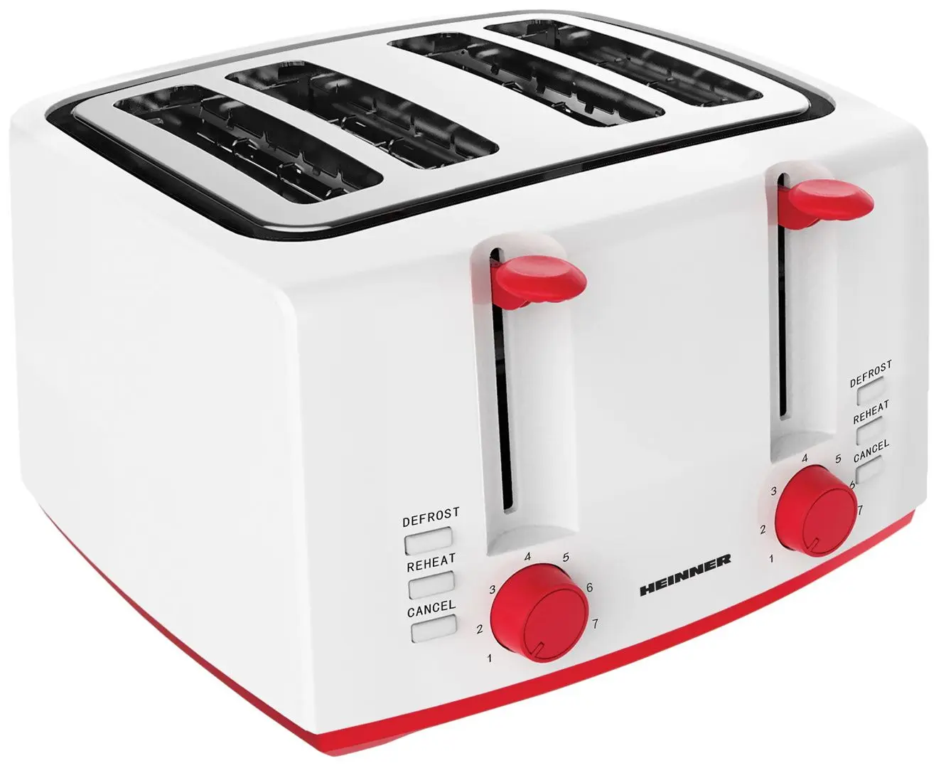 Toaster Heinner Panfette HTP-1300WHR (White/Red)