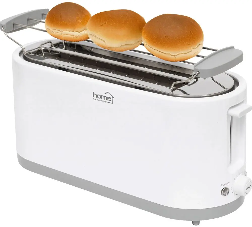 Toaster Home HG KP 42 (White/Grey)