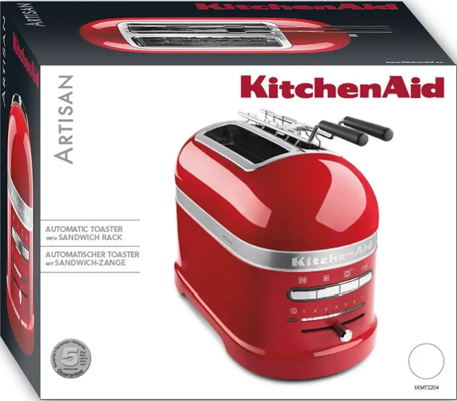 Тостер KitchenAid Artisan 5KMT2204EER (Red) - 4