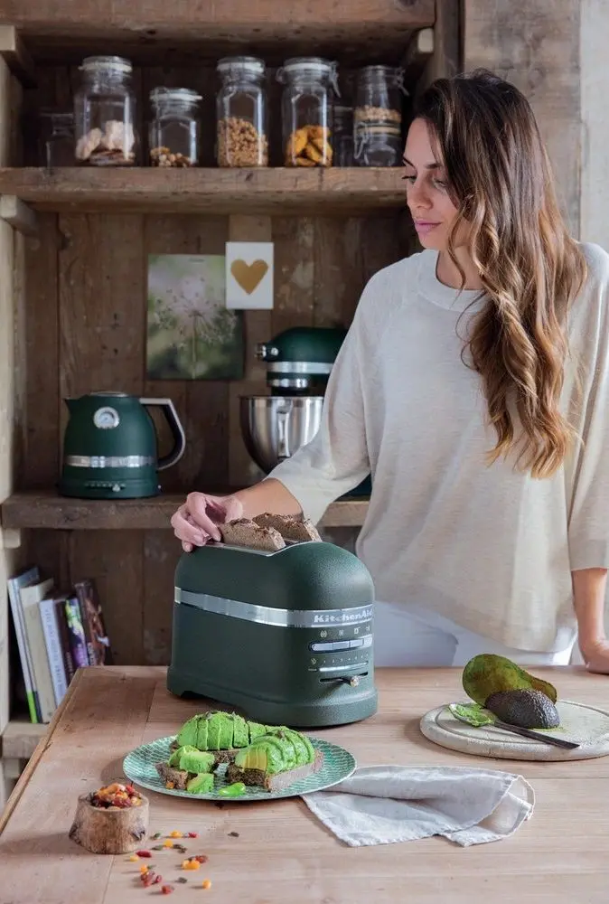 Prajitor de paine KitchenAid Artisan 5KMT2204EPP (Pebbled Palm) - 2