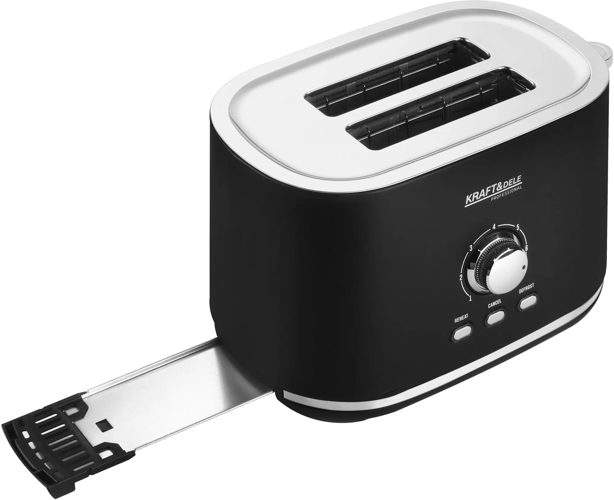 Prajitor de paine Kraft&Dele KD4156 (Black)