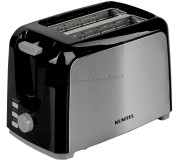 Toaster Kumtel HTS-02 (Black/Inox)