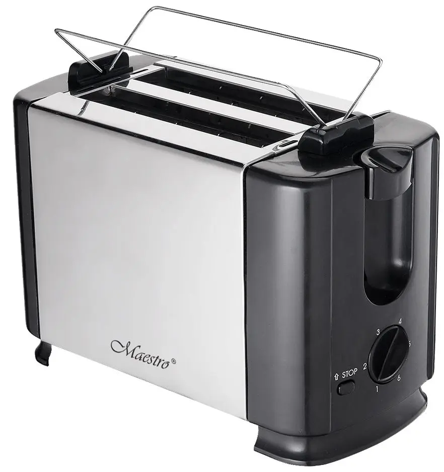 Prajitor de paine Maestro MR701 (Black/Silver)