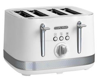 Toaster Morphy Richards Illumination 248021 (White)