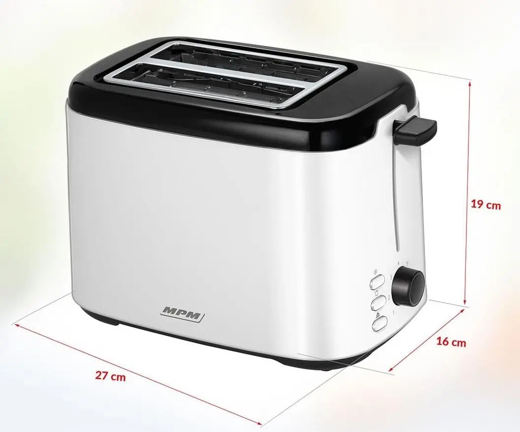 Тостер Mpm MTO-07 (White) - 2