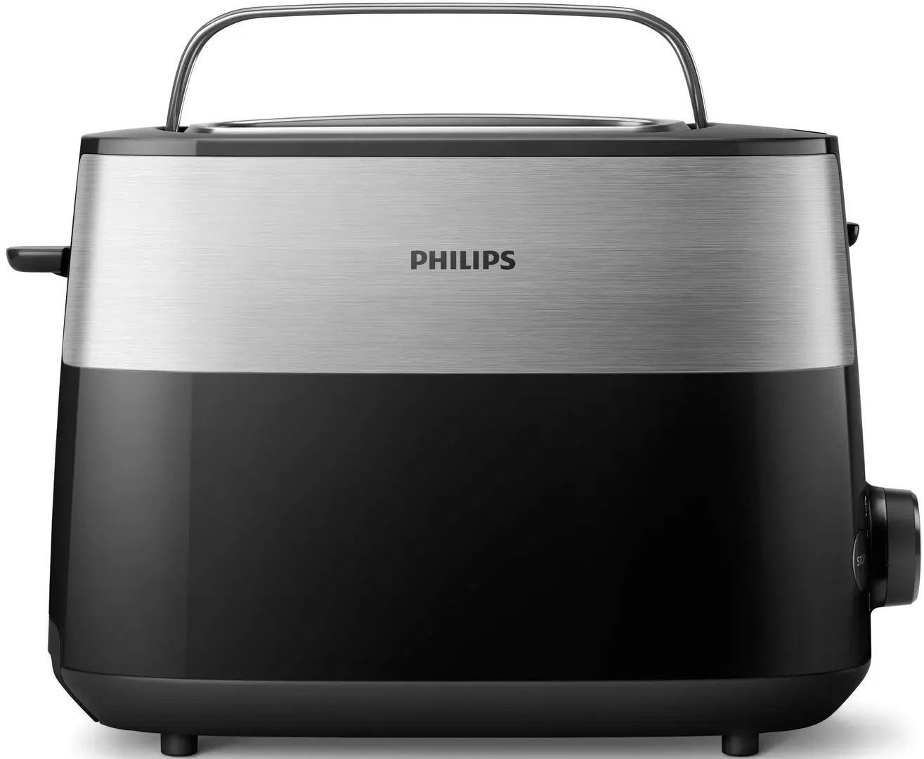 Prajitor de paine Philips Daily Collection HD2516/90 (Black/Silver)