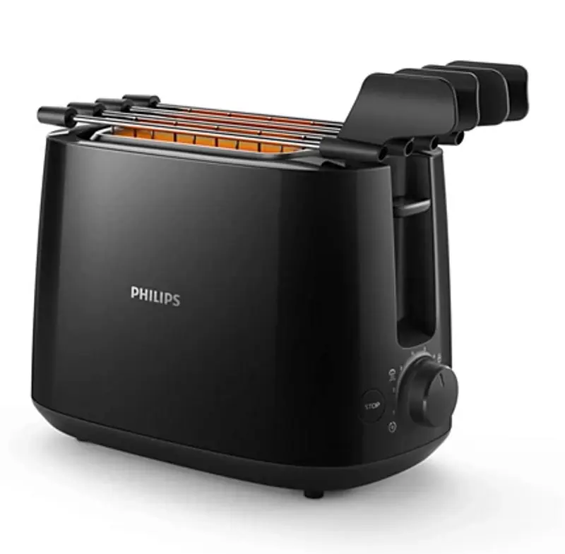 Prajitor de paine Philips Daily Collection HD2583/90 (Black)