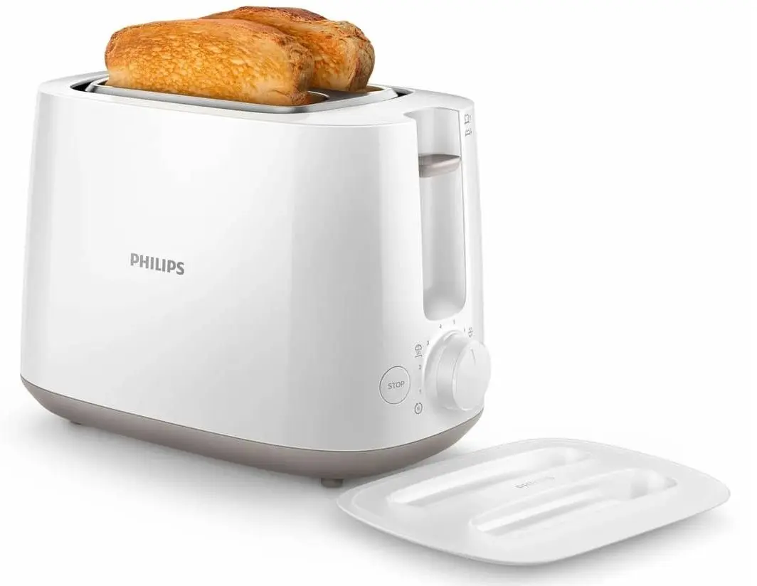 Toaster Philips Daily HD2582/00 (White) - 3