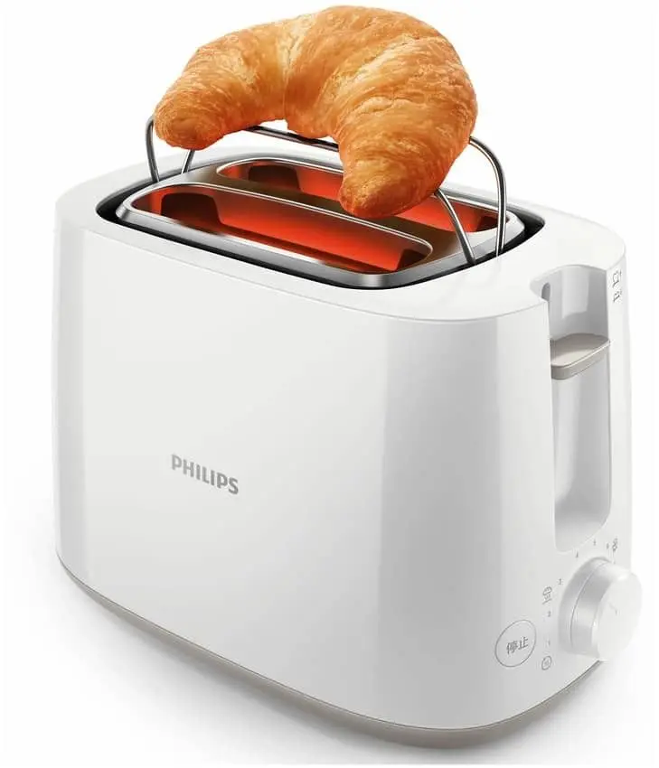 Toaster Philips Daily HD2582/00 (White) - 4