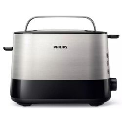 Toaster Philips Viva HD2637/90 (Inox/Black) Thumb