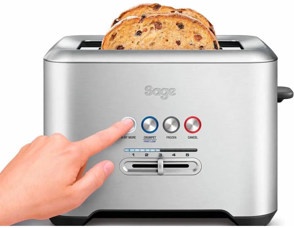 Toaster Sage STA720BSS (Brushed Steel) - 4