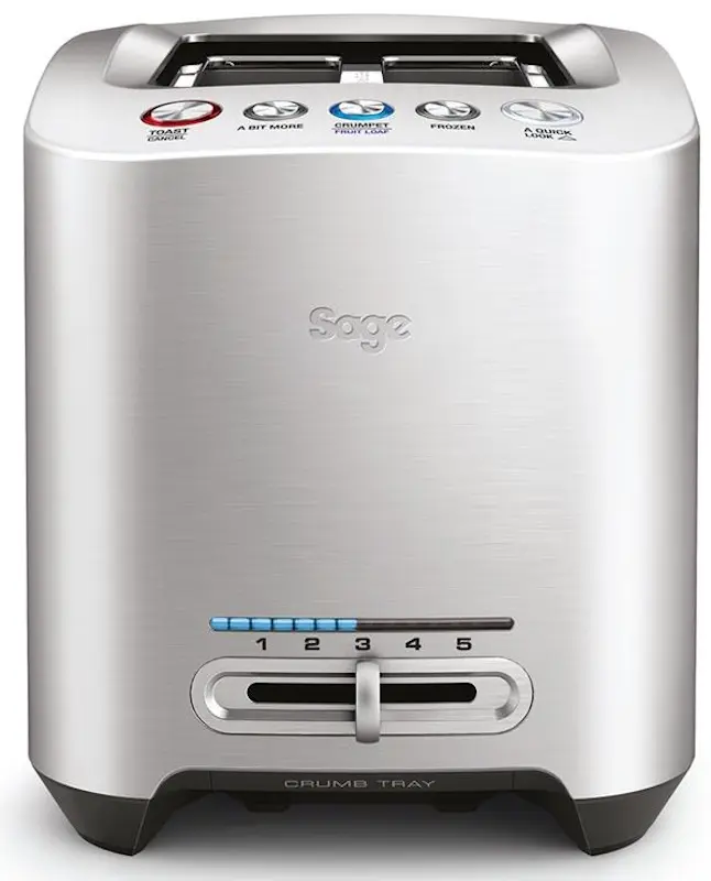 Toaster Sage STA825BAL (Brushed Aluminum) - 2