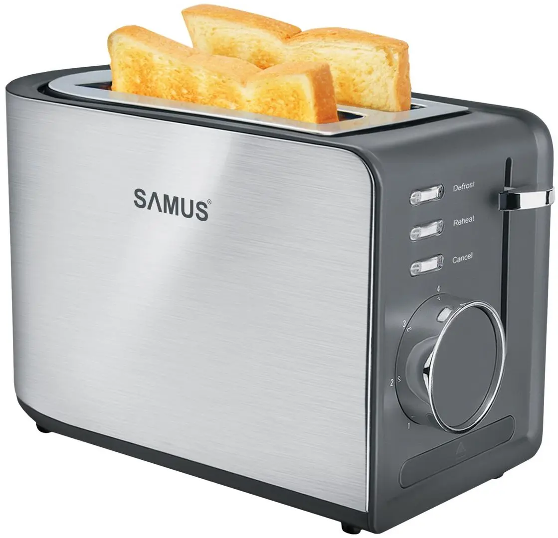 Toaster Samus Toasty (Inox/Gray)