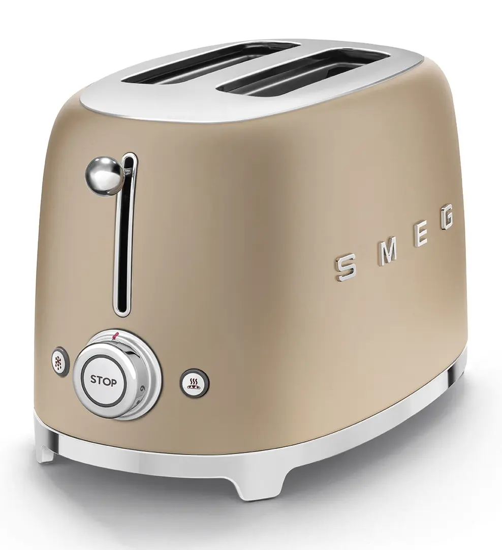 Prajitor de paine Smeg 50's Style TSF01CHMEU (Champagne)