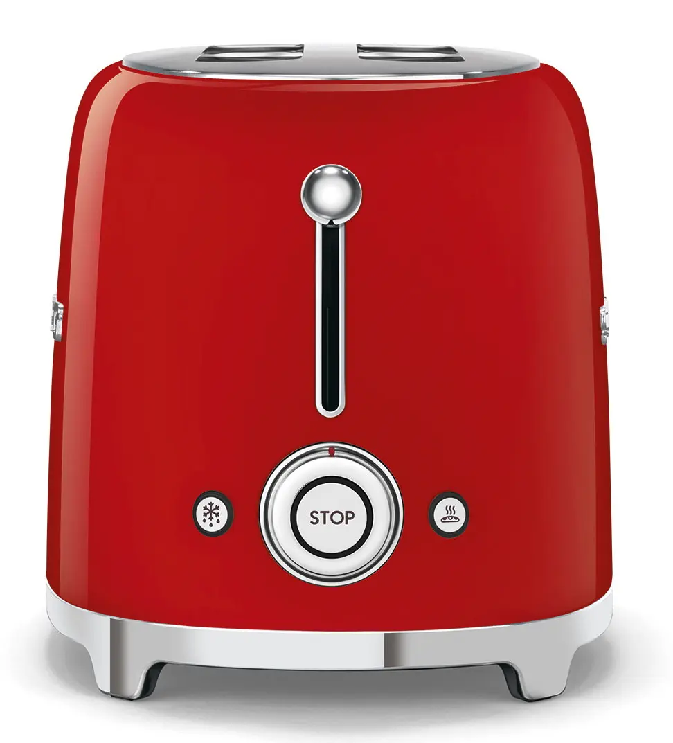 Prajitor de paine Smeg 50's Style TSF01RDEU (Red) - 2
