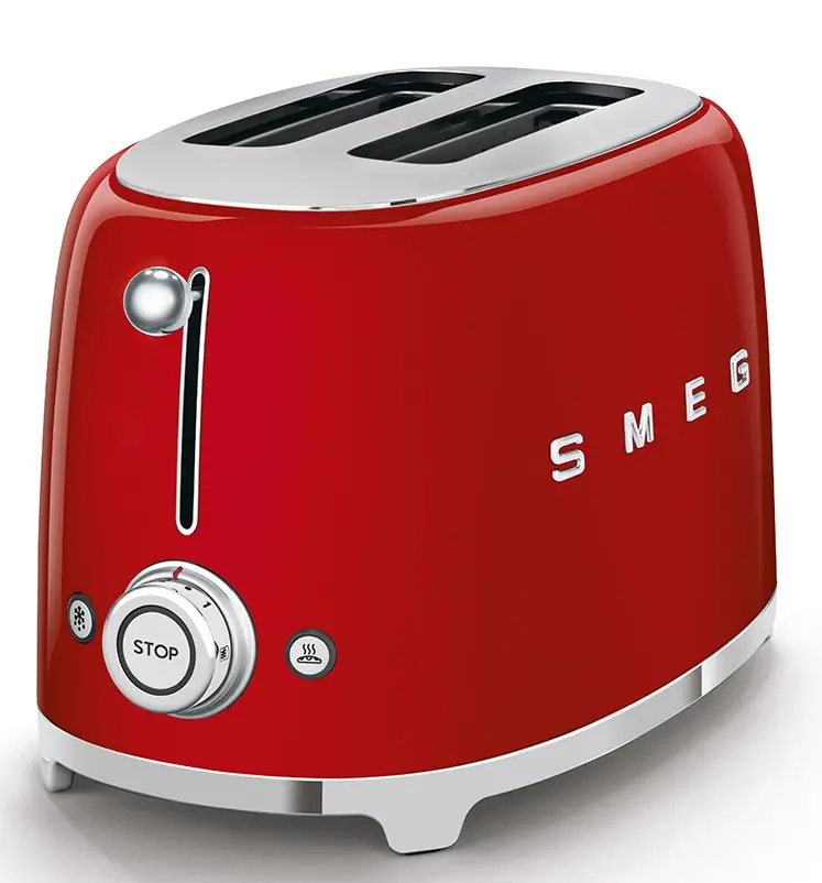 Prajitor de paine Smeg 50's Style TSF01RDEU (Red)