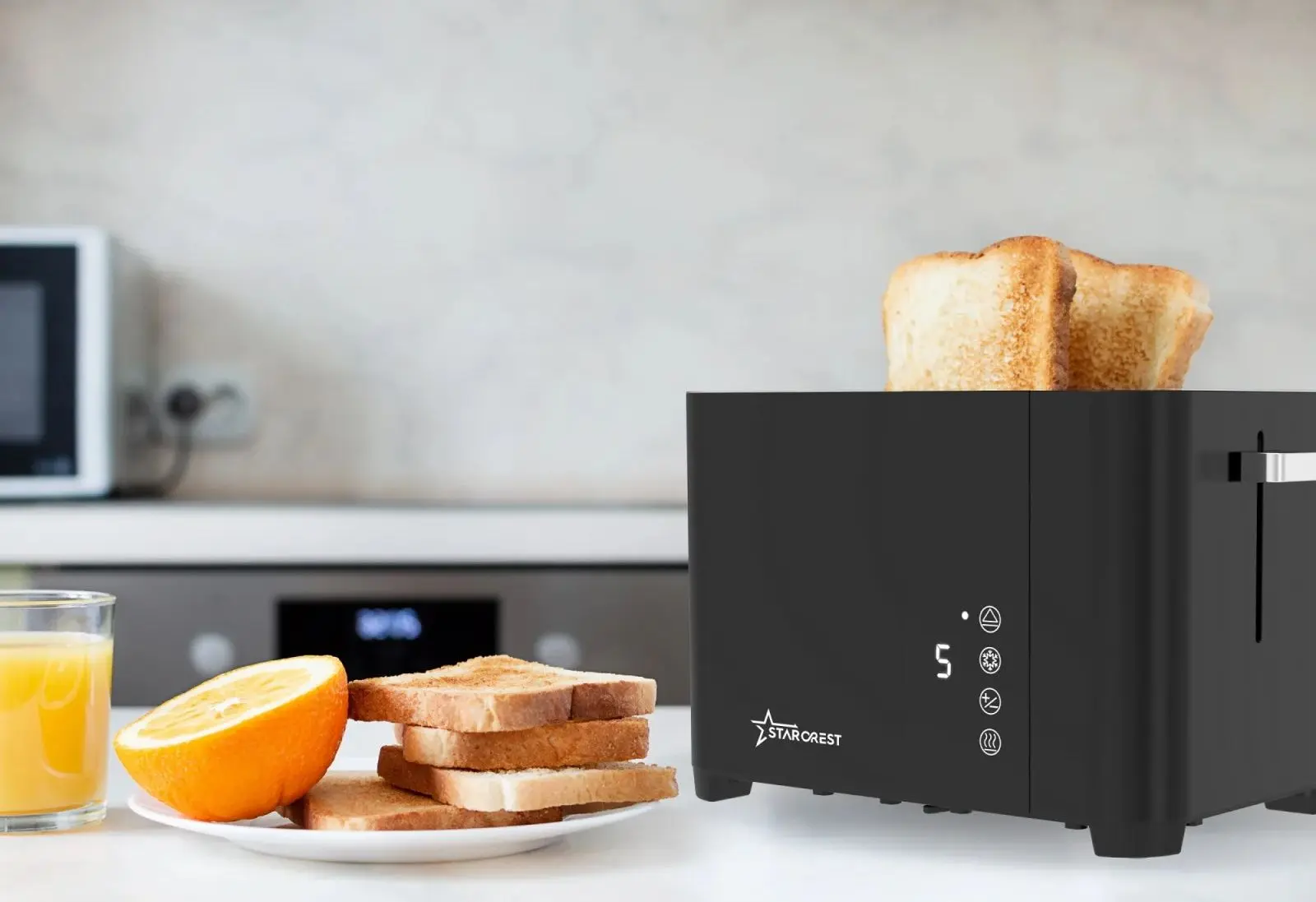 Toaster Starcrest SDT-850BK (Black)