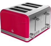 Toaster Swan ST19020RN (Red/Inox)