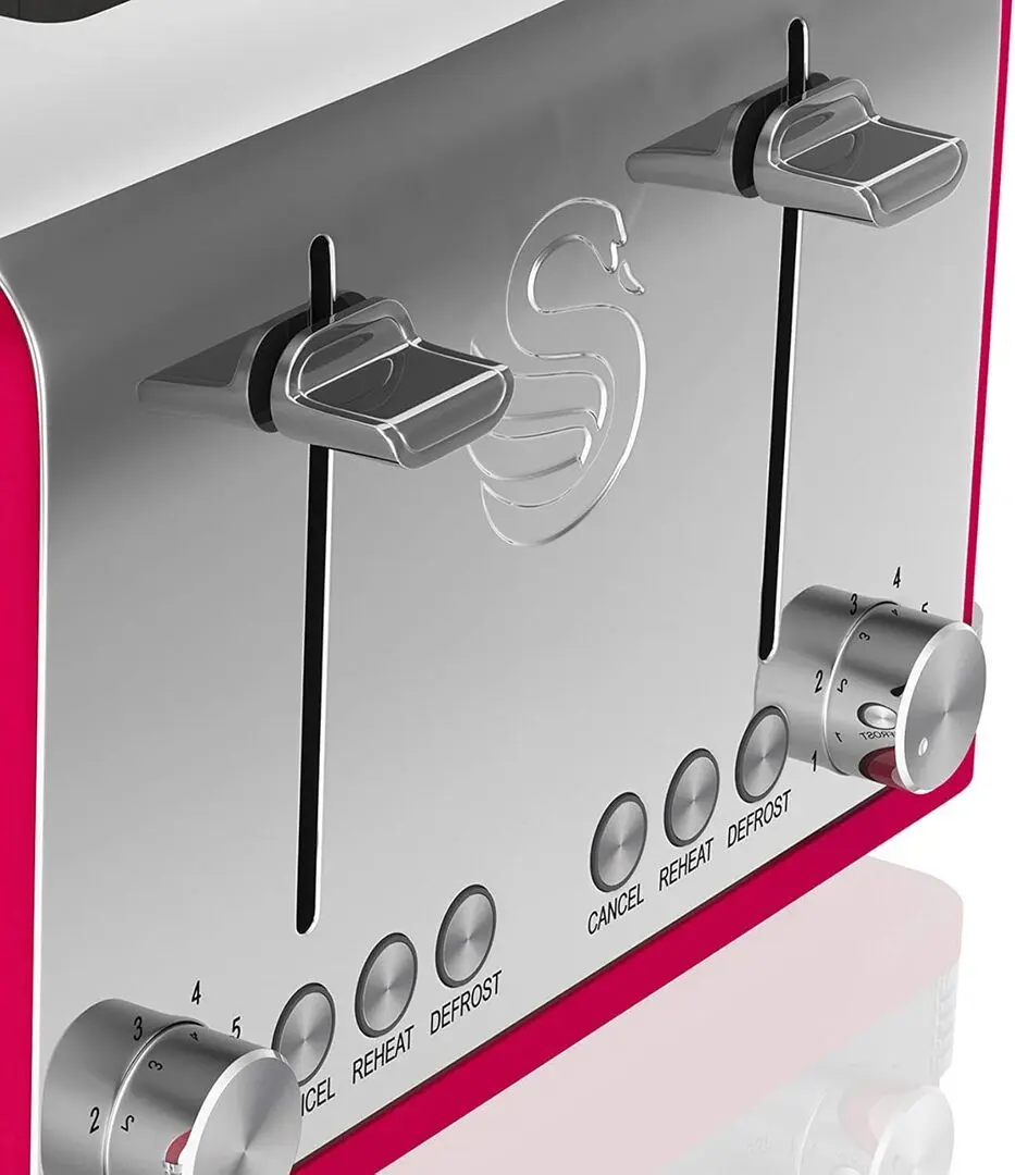 Toaster Swan ST19020RN (Red/Inox)
