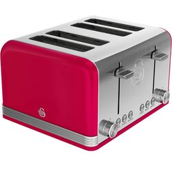 Toaster Swan ST19020RN (Red/Inox)
