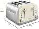 Toaster Tower Infinity Stone T20042PEB (Silver/White)