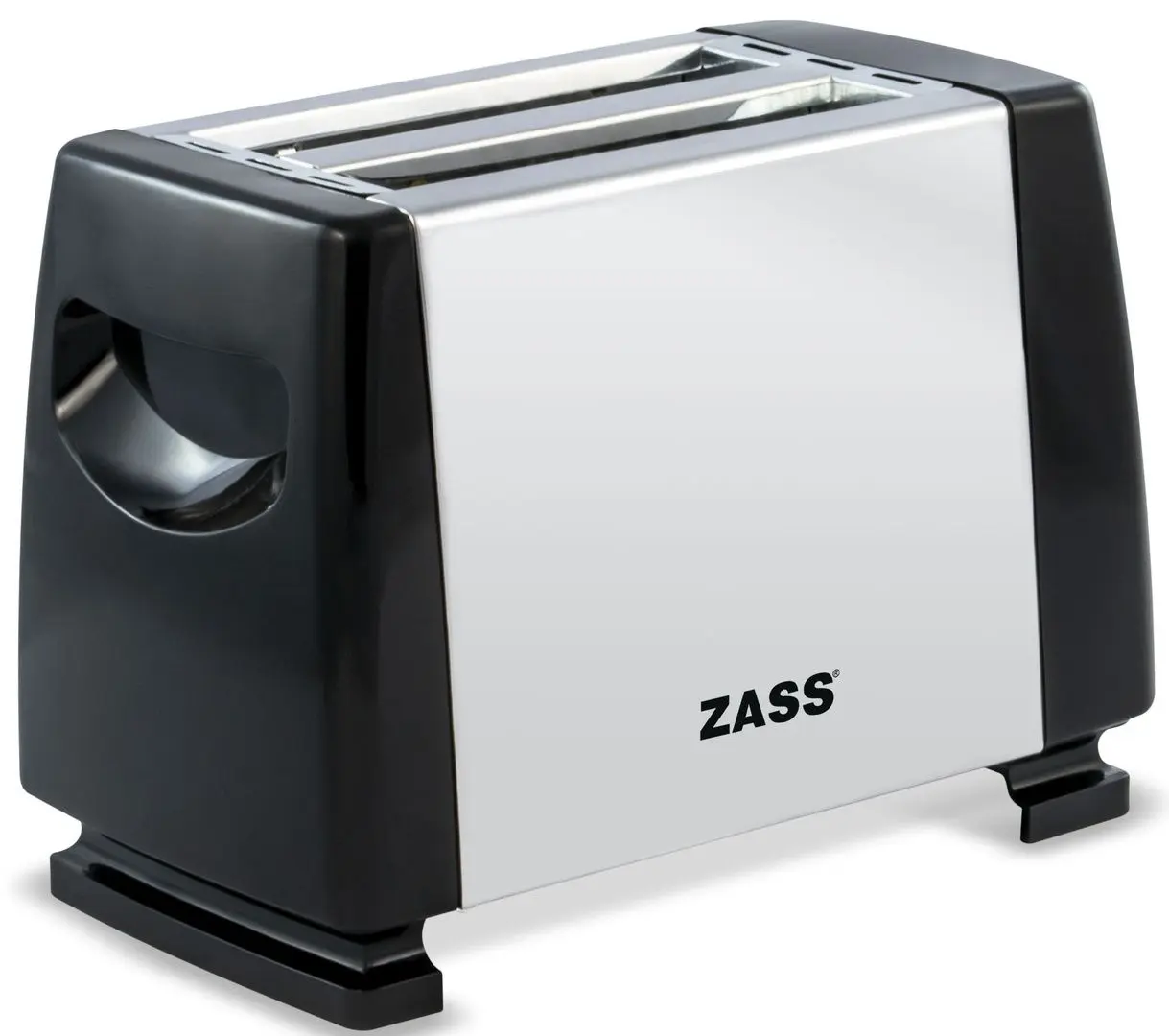 Toaster Zass ZST 08A (Inox/Black)