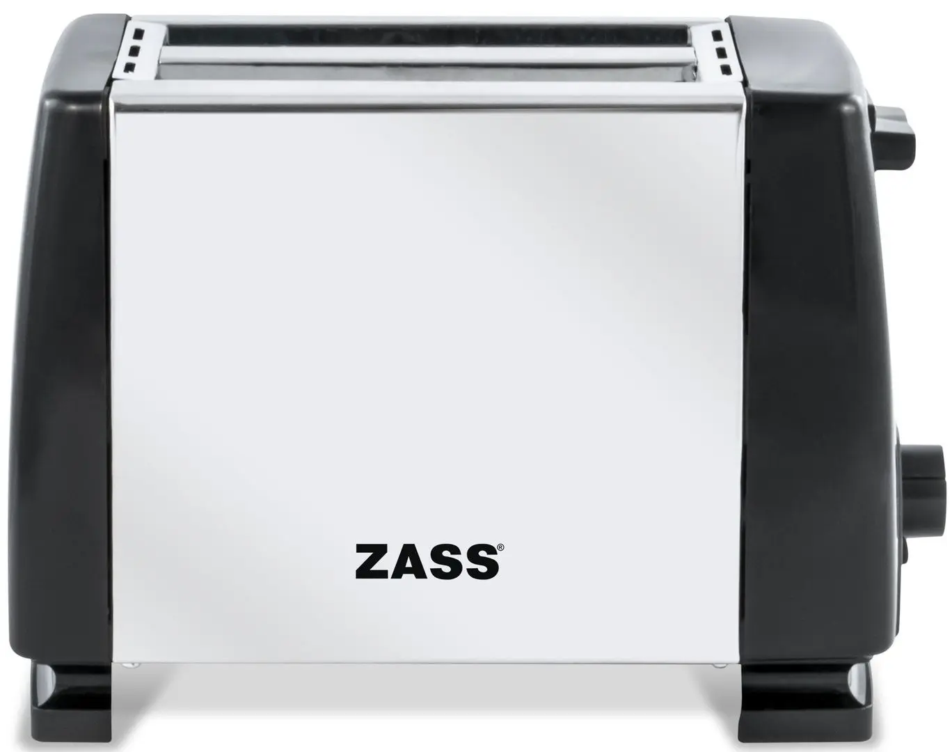 Toaster Zass ZST 08A (Inox/Black)