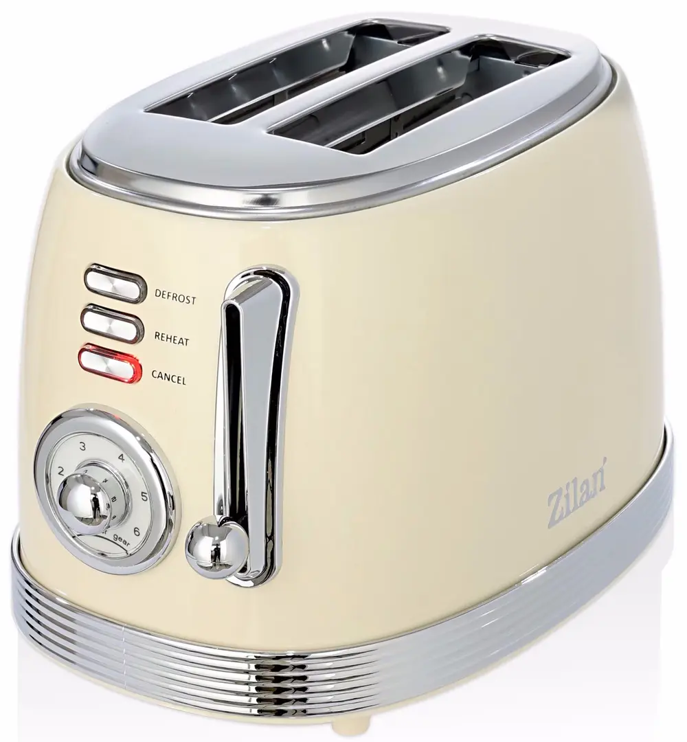 Тостер Zilan ZLN1191 Retro (Cream) - 3