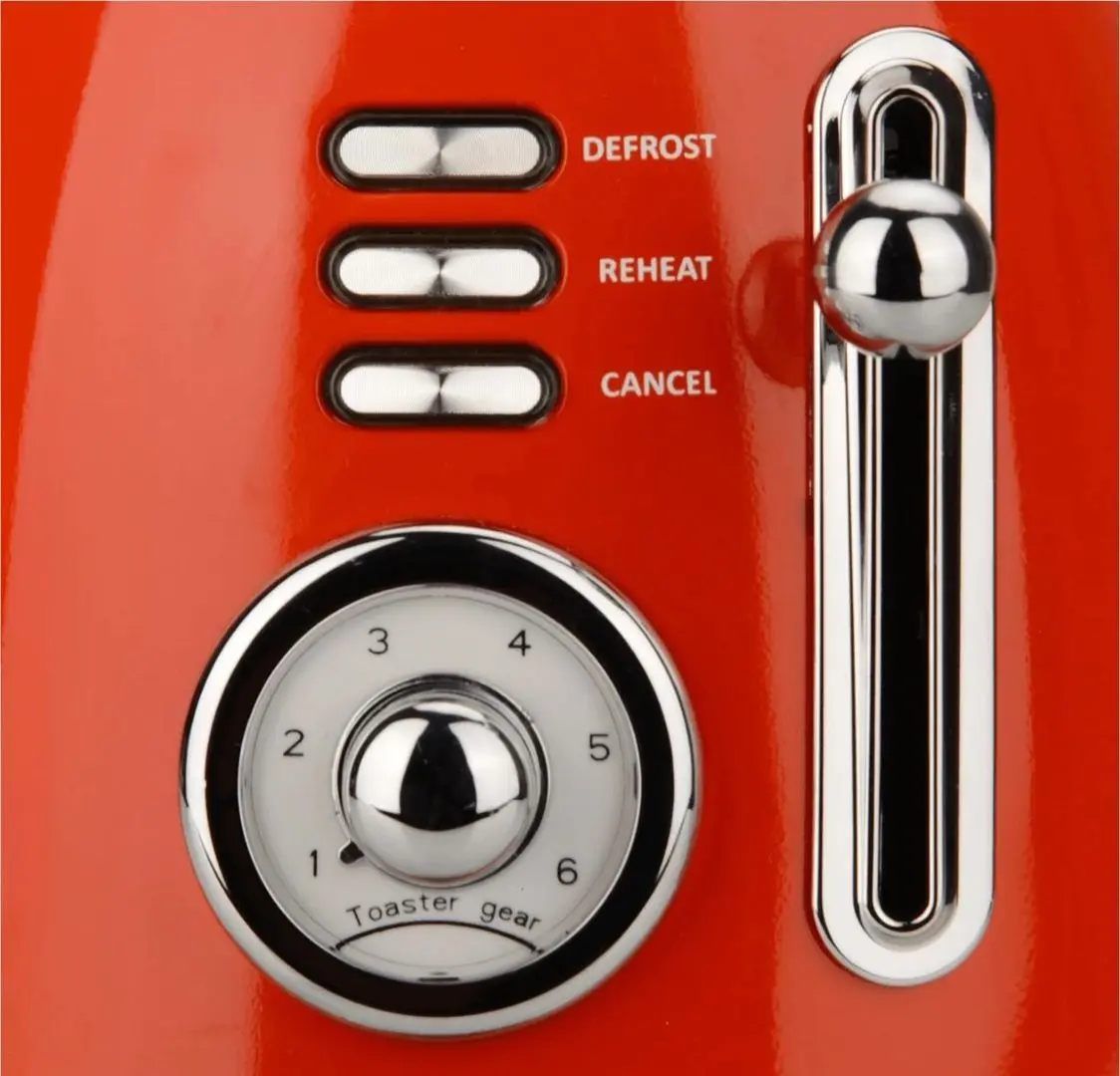 Toaster Zilan ZLN7040 Retro (Red) - 4