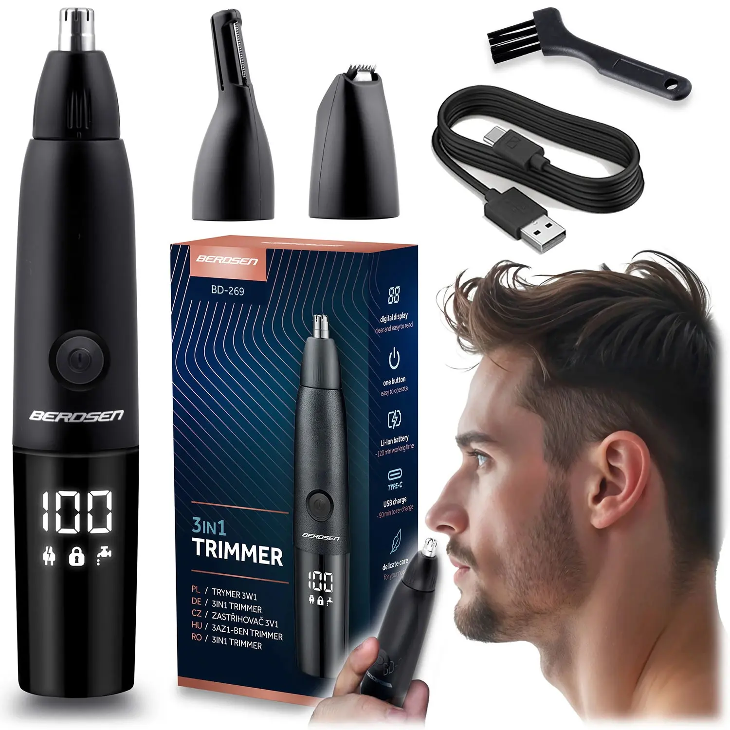 Trimmer Berdsen BD-269 (Black) - 3