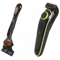 Trimmer Braun BT 3041 (Black/Green) Thumb
