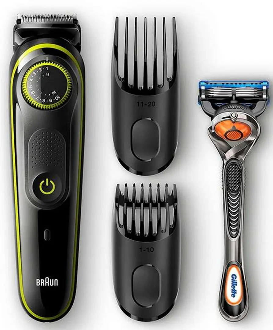 Trimmer Braun BT 3041 (Black/Green)