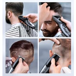 Set masina de tuns + trimmer Limural LM-7250+7256 (Blue/Black) Thumb