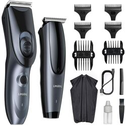 Set masina de tuns + trimmer Limural LM-7250+7256 (Blue/Black) Thumb