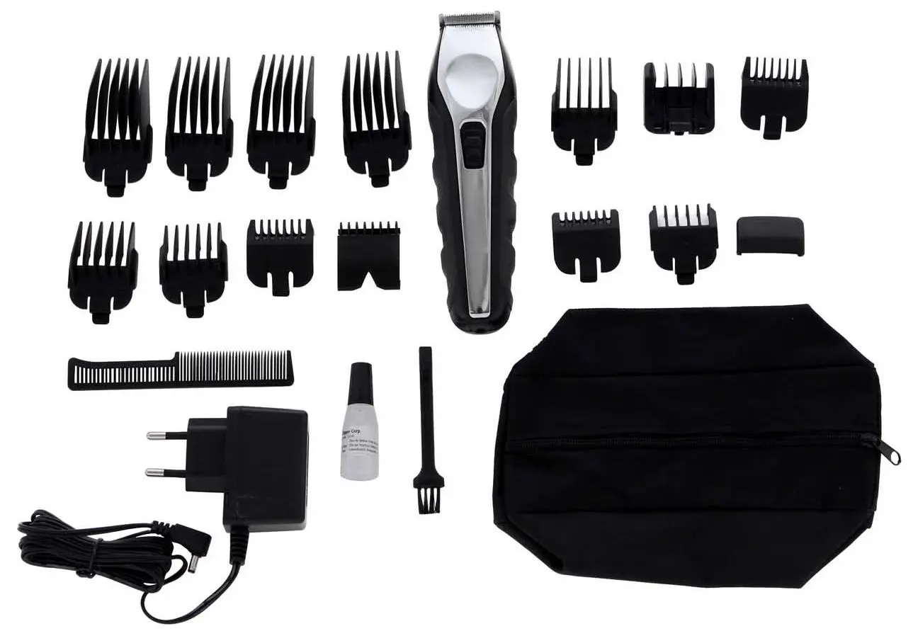 Триммер Wahl Ergonomic Total Beard Kit 9888-1316 (Silver/Black) - 3