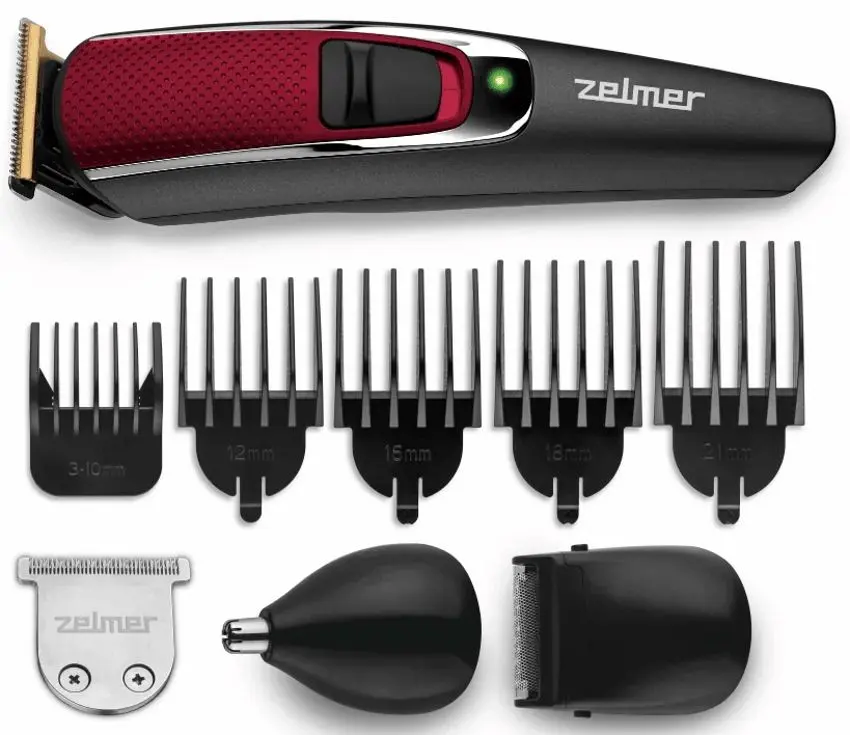 Trimmer multifunctional Zelmer ZGK6300 (Black/Red) - 4