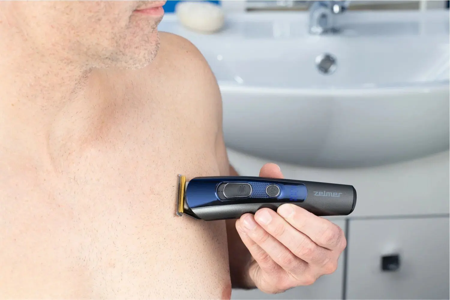 Trimmer multifunctional Zelmer ZGK6800 (Black/Blue) - 6