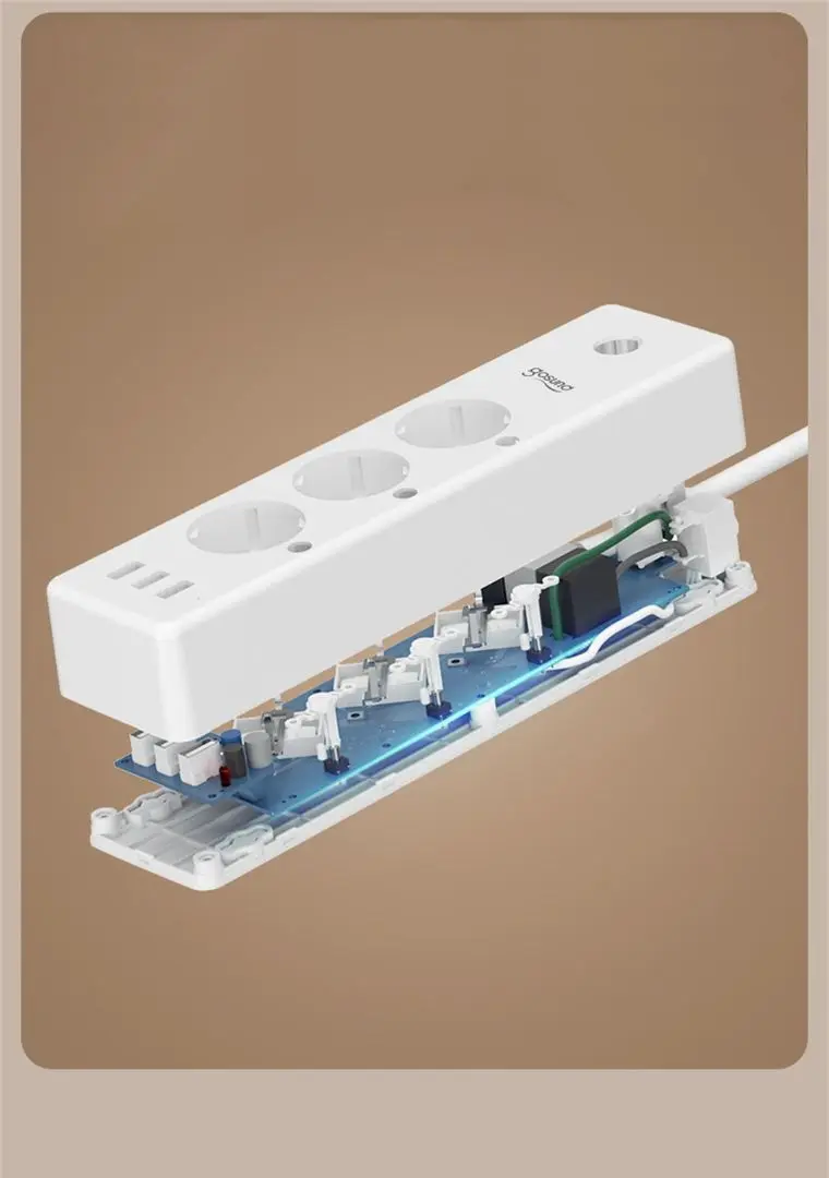 Сетевой фильтр Gosund Smart Power Strip P1 1.5m (White) - 6