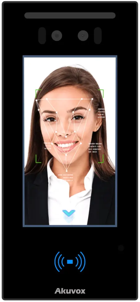 Terminal biometric de control acces Akuvox A05C (Black)