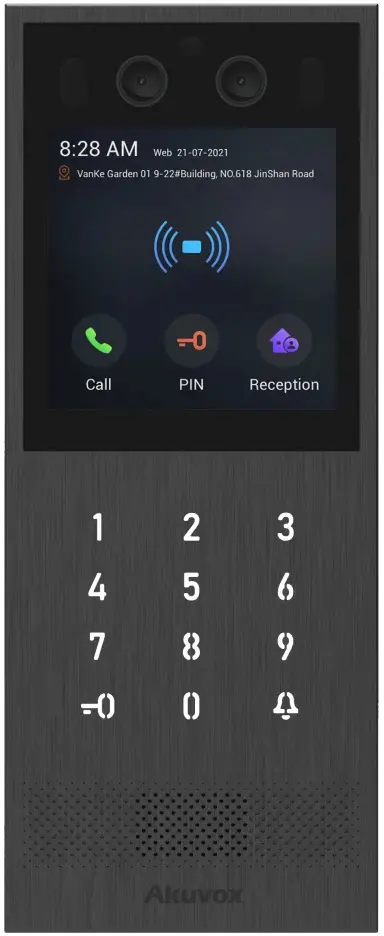 Вызывная панель Akuvox X912S (Black)